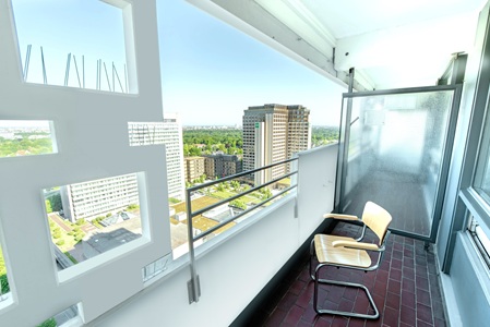 Ausblick Zimmer Arabella KLinik München