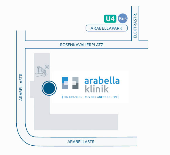 Arabella Klinik Anfahrt Skizze